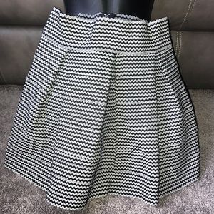 Black & White skirt